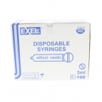 Exel 5-6cc Syringe (Luer-Lock) - Box/100